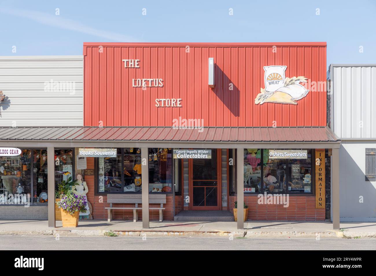 The Loftus Store, De Smet, South Dakota Stock Photo Alamy