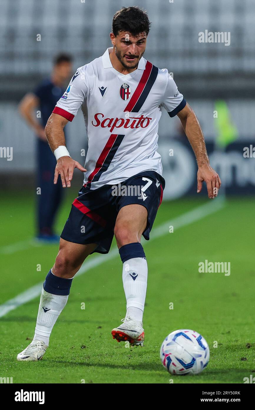 Monza, Italy. 28th Sep, 2023. Riccardo Orsolini of Bologna FC seen in