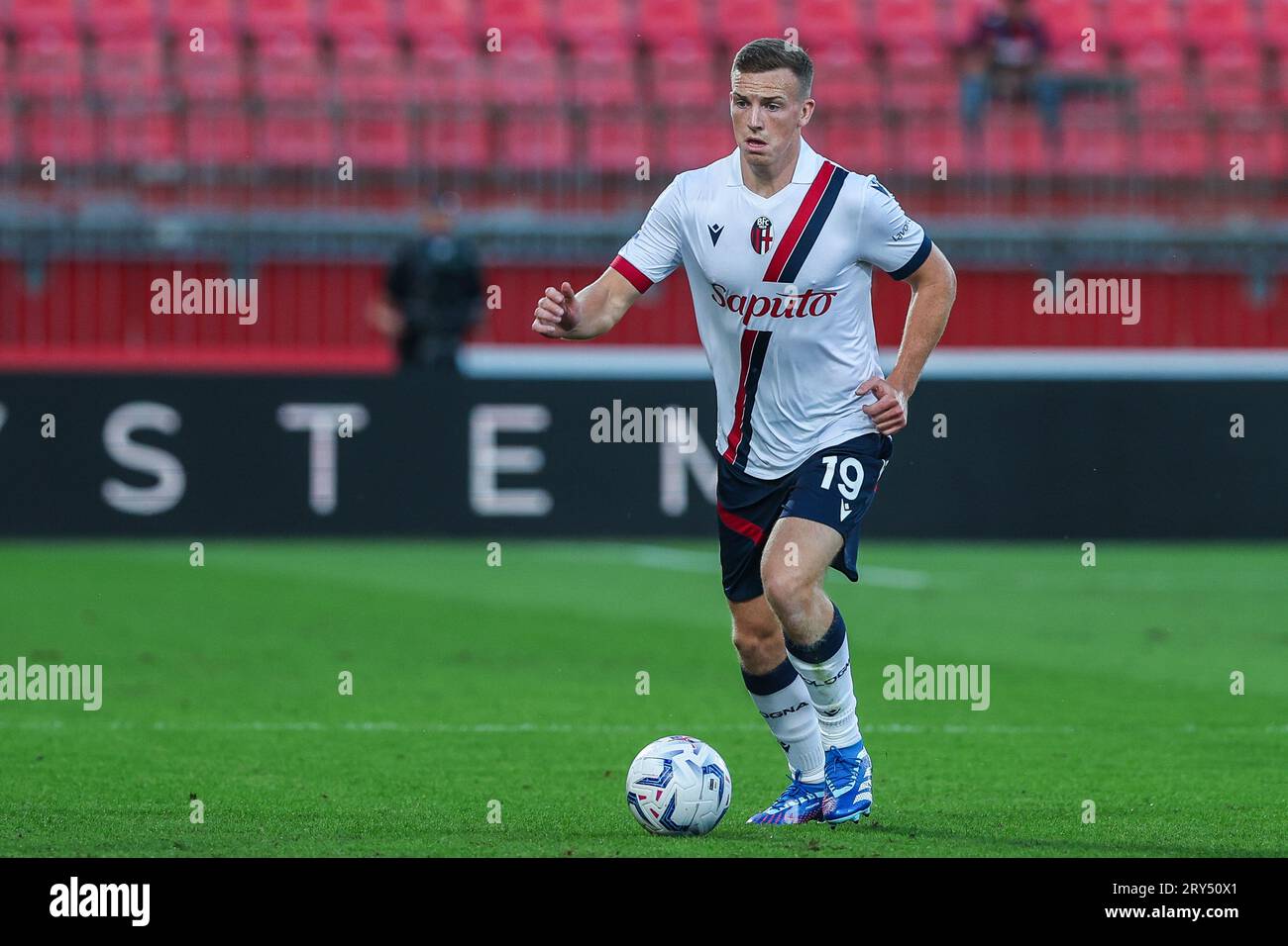 Monza, Italy. 28th Sep, 2023. Lewis Ferguson of Bologna FC seen in