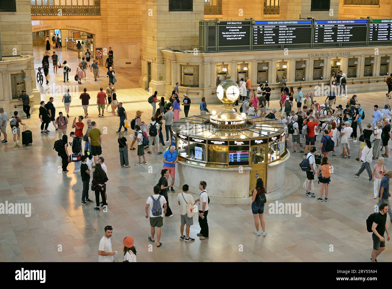 Main Concourse in NYC Grand Central Terminal, Manhattan, New York City ...