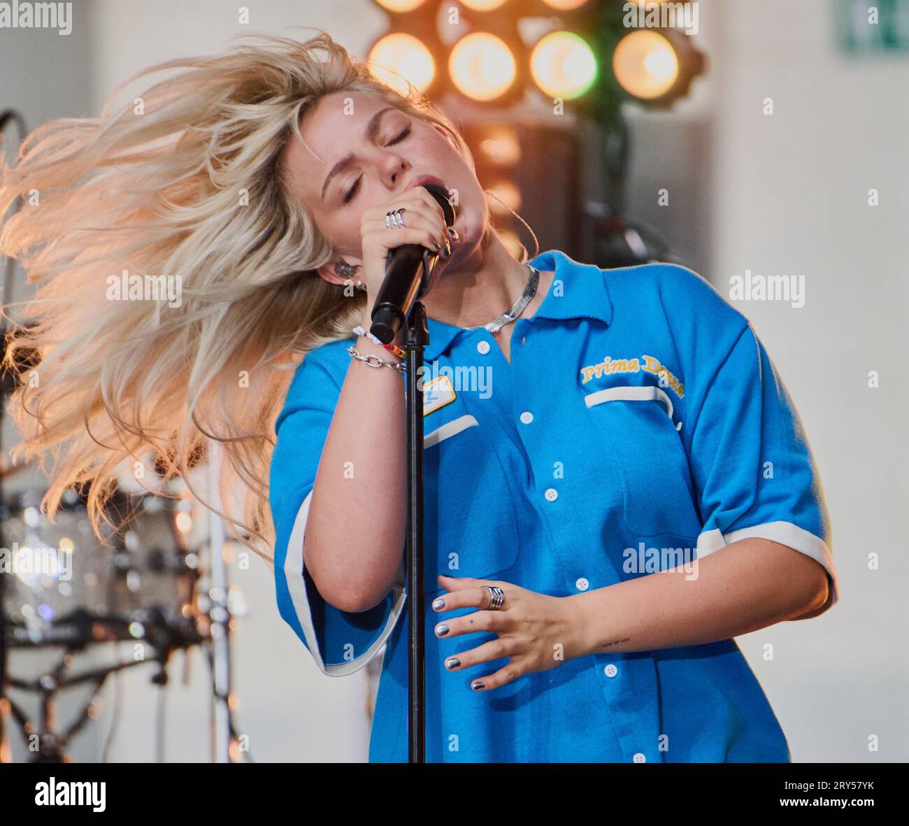 NEW YORK, NY, USA JULY 28, 2023 Reneé Rapp Performs on NBC's "Today