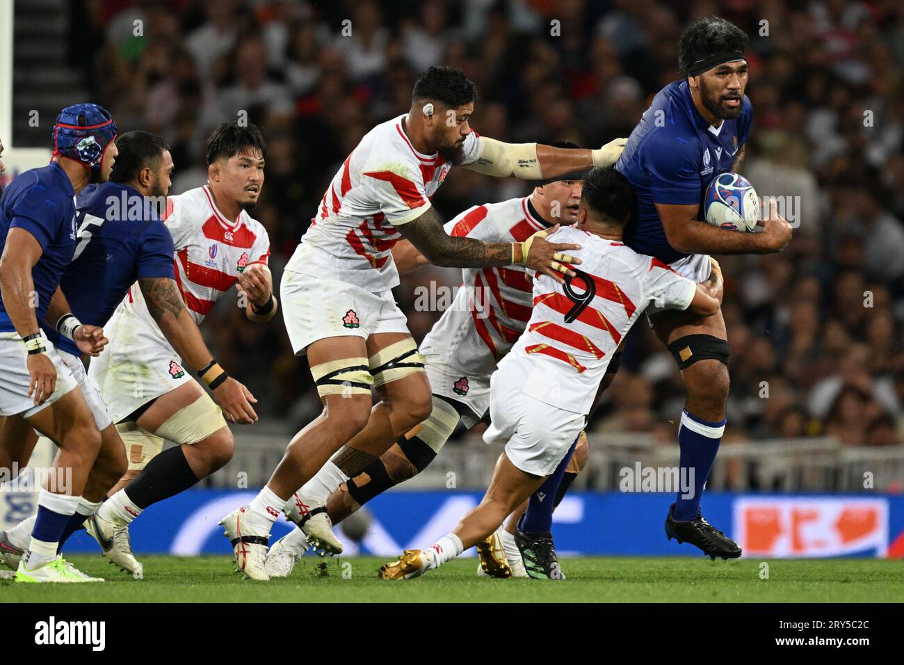 Toulouse, France. Credit: MATSUO. 28th Sep, 2023. (L-R) Kazuki Himeno ...