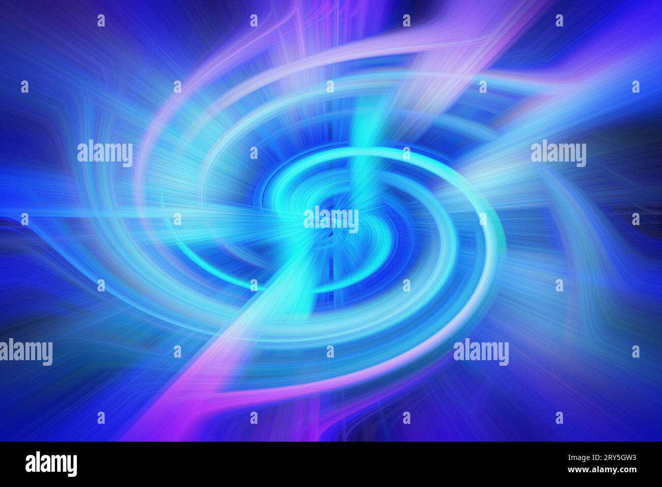 vibrant 3d render of illuminated neon lights with dynamic speeding