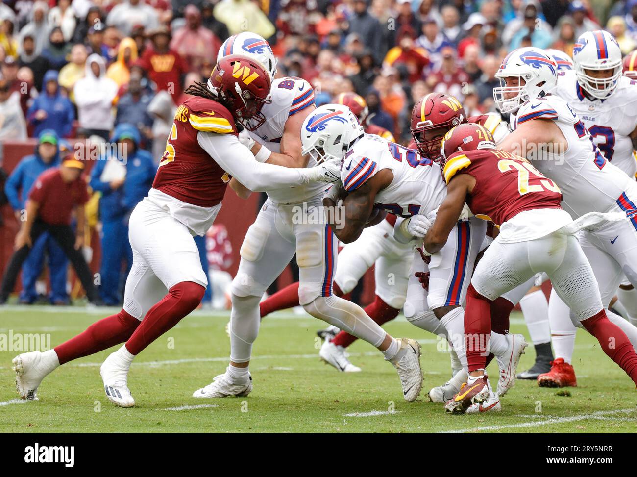 Landover, USA. 24th Sep, 2023. September 24, 2023: Buffalo Bills