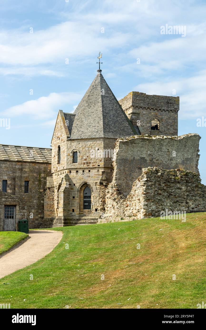 Inchcolm Abbey, although ruined, is the best preserved monastic complex ...