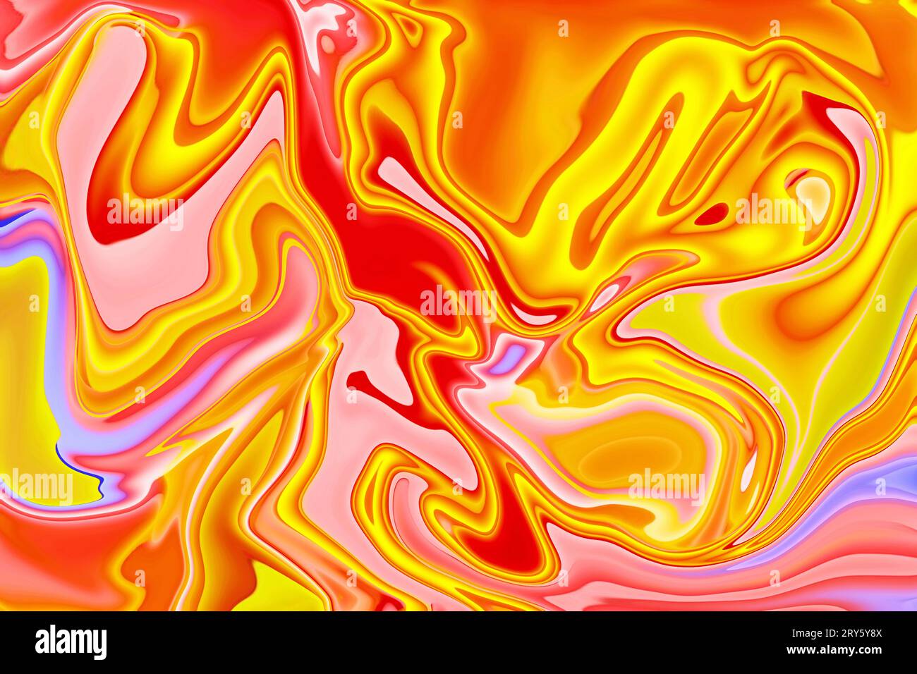 Colorful and fancy colored liquify background. Glossy liquid