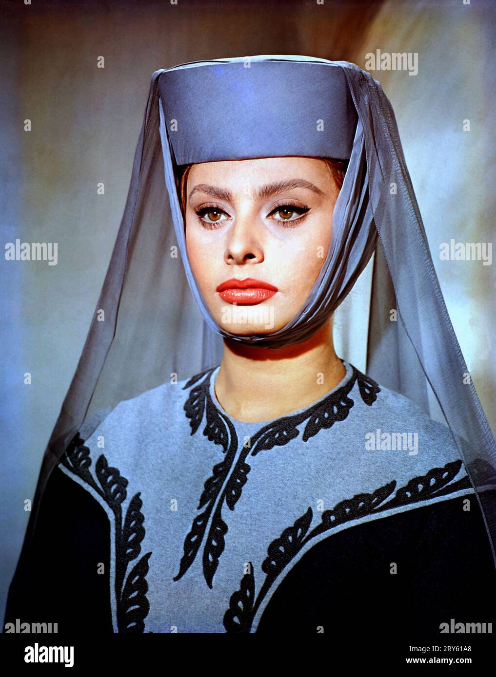 SOPHIA LOREN in EL CID (1961), directed by ANTHONY MANN. Credit: ALLIED ARTISTS / Album Stock Photo