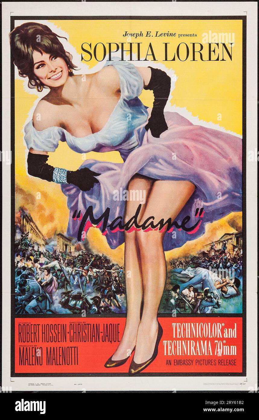 MADAME SANS-GENE (1961), directed by CHRISTIAN-JAQUE. Credit: EMBASSY PICTURES / Album Stock Photo