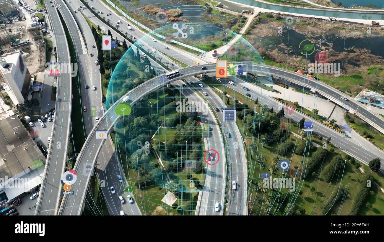 Intelligent Vehicles Cars Communicating Ai Logistic Autonomous Delivery