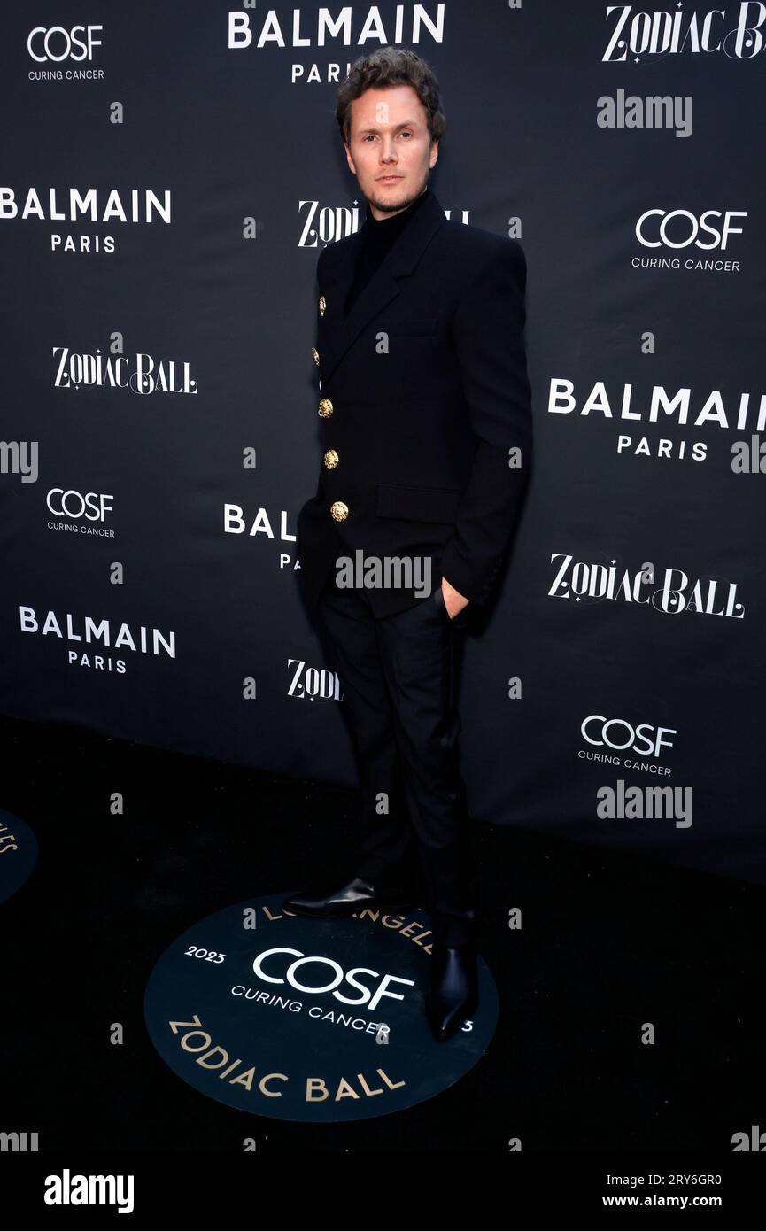 Los Angeles, Ca. 28th Sep, 2023. Barron Hilton II at the Children's Oncology Support Fund Zodiac Ball at The Houdini Estate in Los Angeles, California on September 28, 2023. Credit: Faye Sadou/Media Punch/Alamy Live News Stock Photo