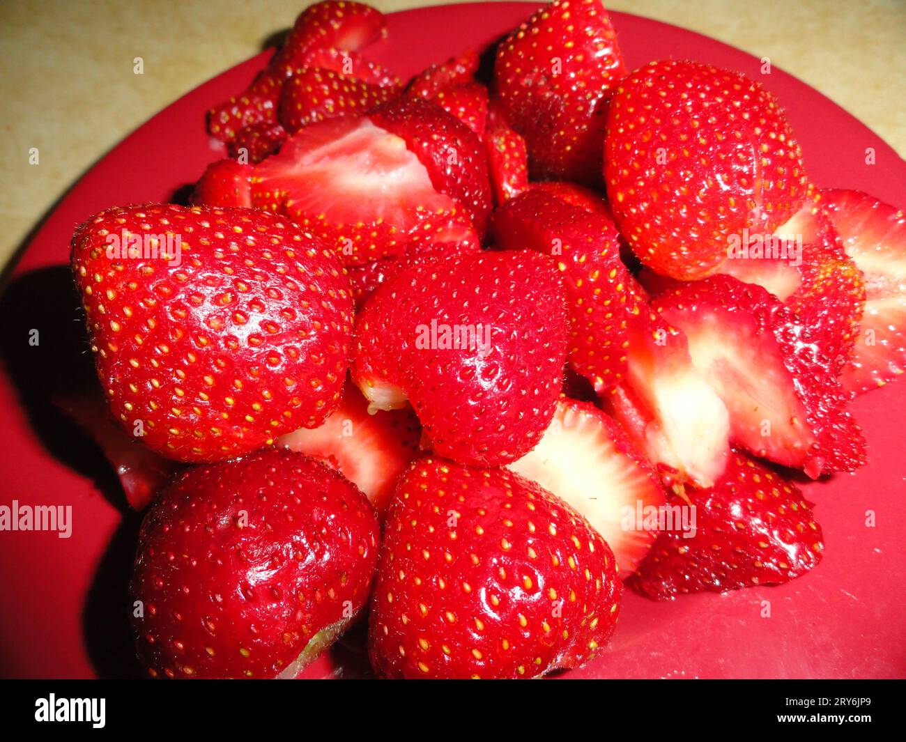 Strawberries are native to the temperate regions of the Northern