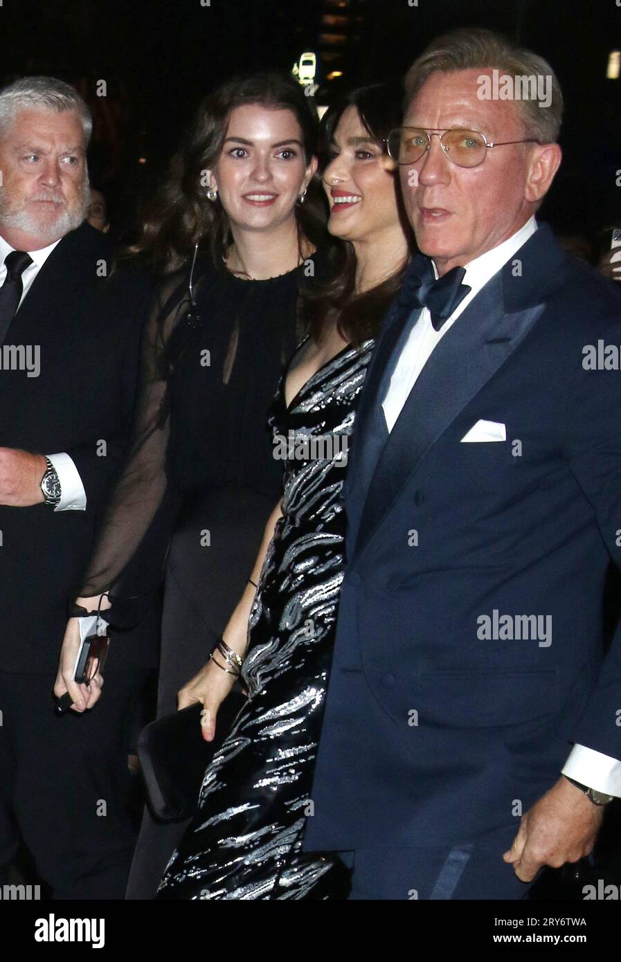 New York, NY, USA. 28th Sep, 2023. Rachel Weisz and Daniel Craig at the