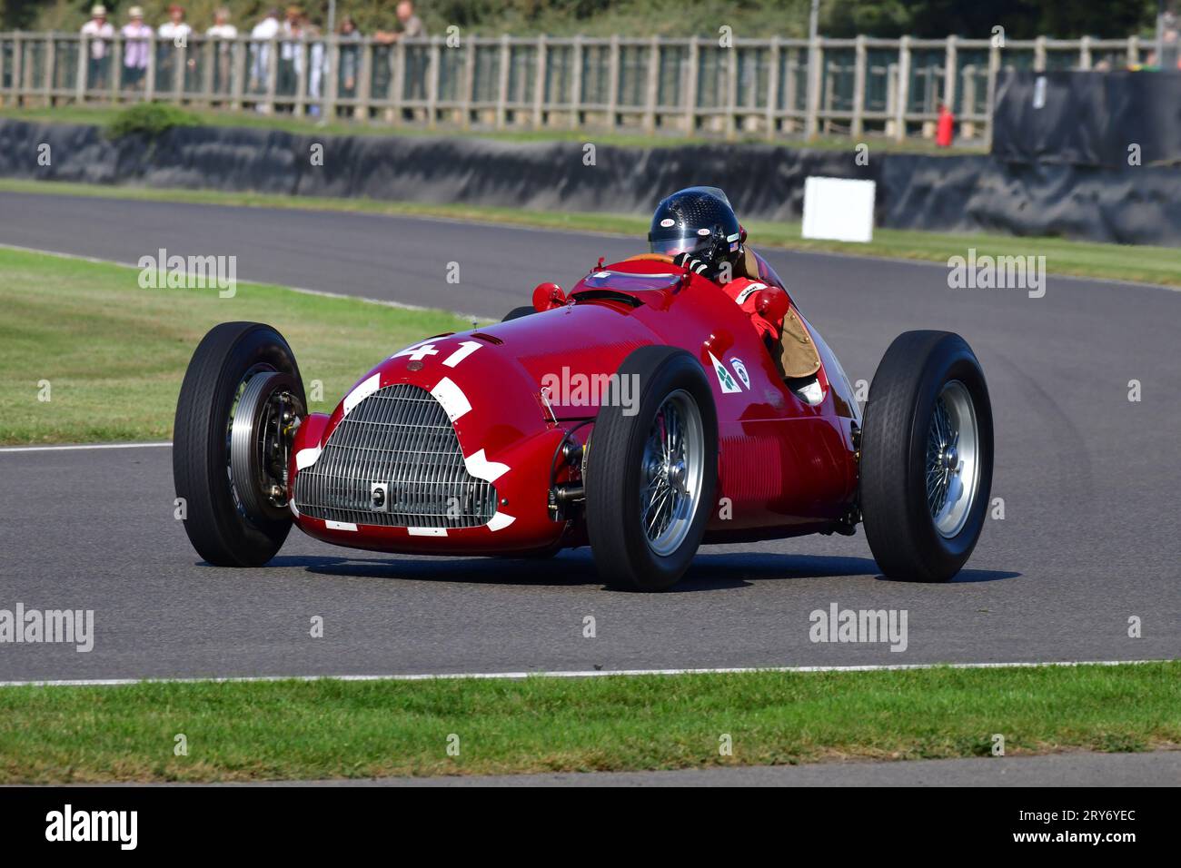 Peter Greenfield, Alfa Romeo 158 Alfetta, Goodwood Trophy, a twenty ...