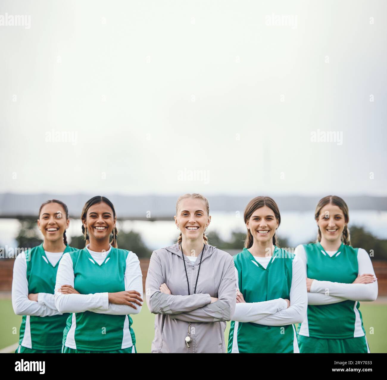 Female coach sports arms crossed hi-res stock photography and images ...