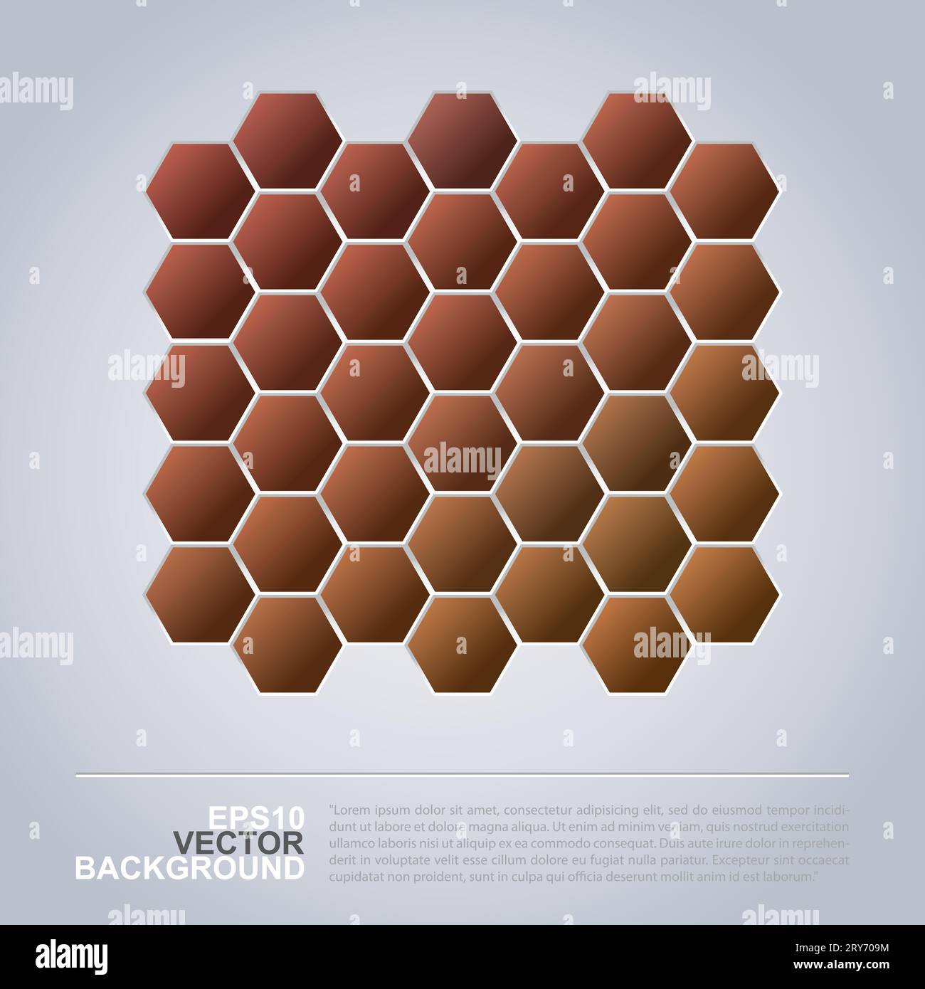 Hexagonal Pattern - Abstract Mosaic Background Design Stock Vector ...