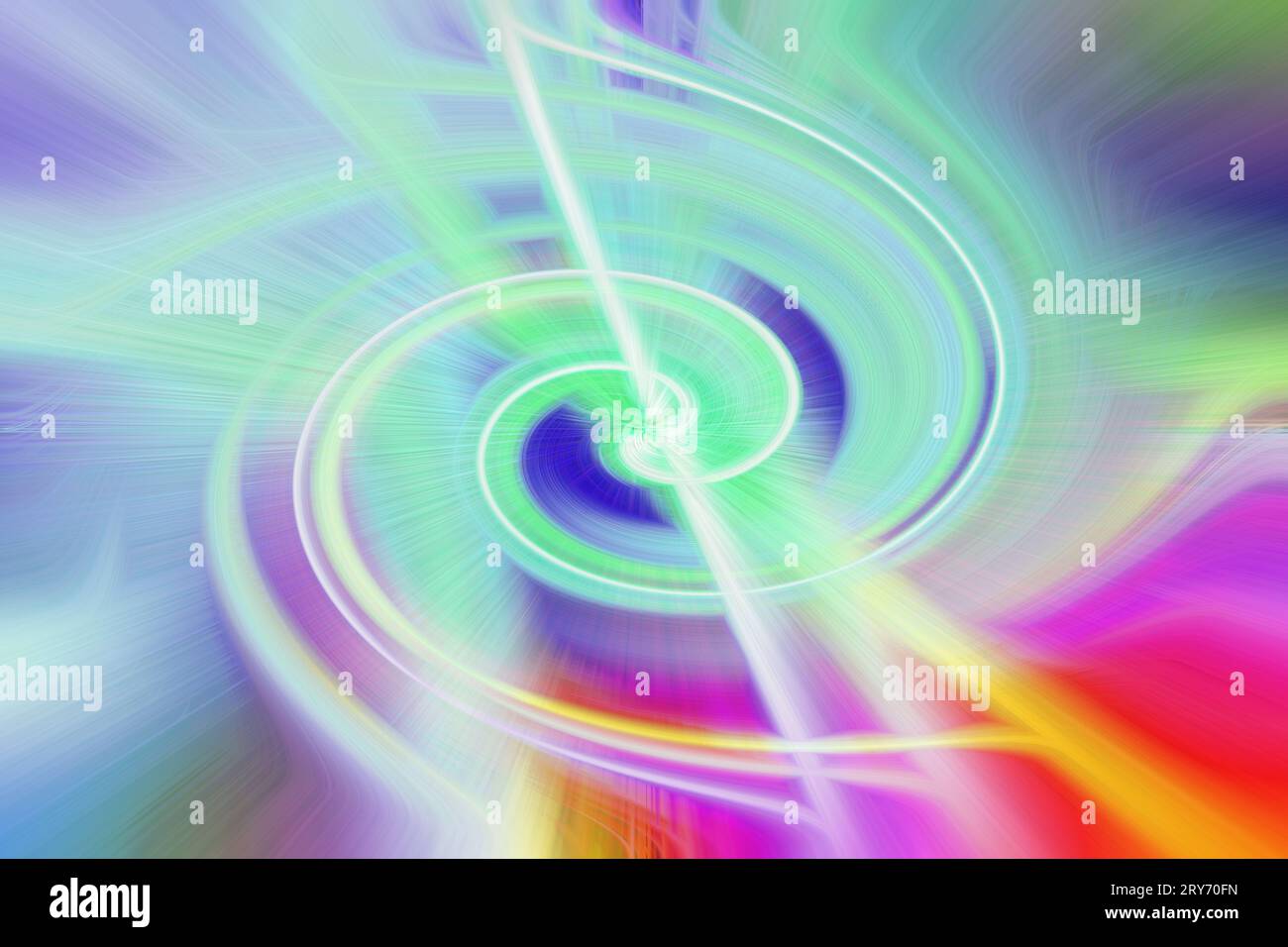 a symphony of colors and motion within abstract twirl spiral rotational ...