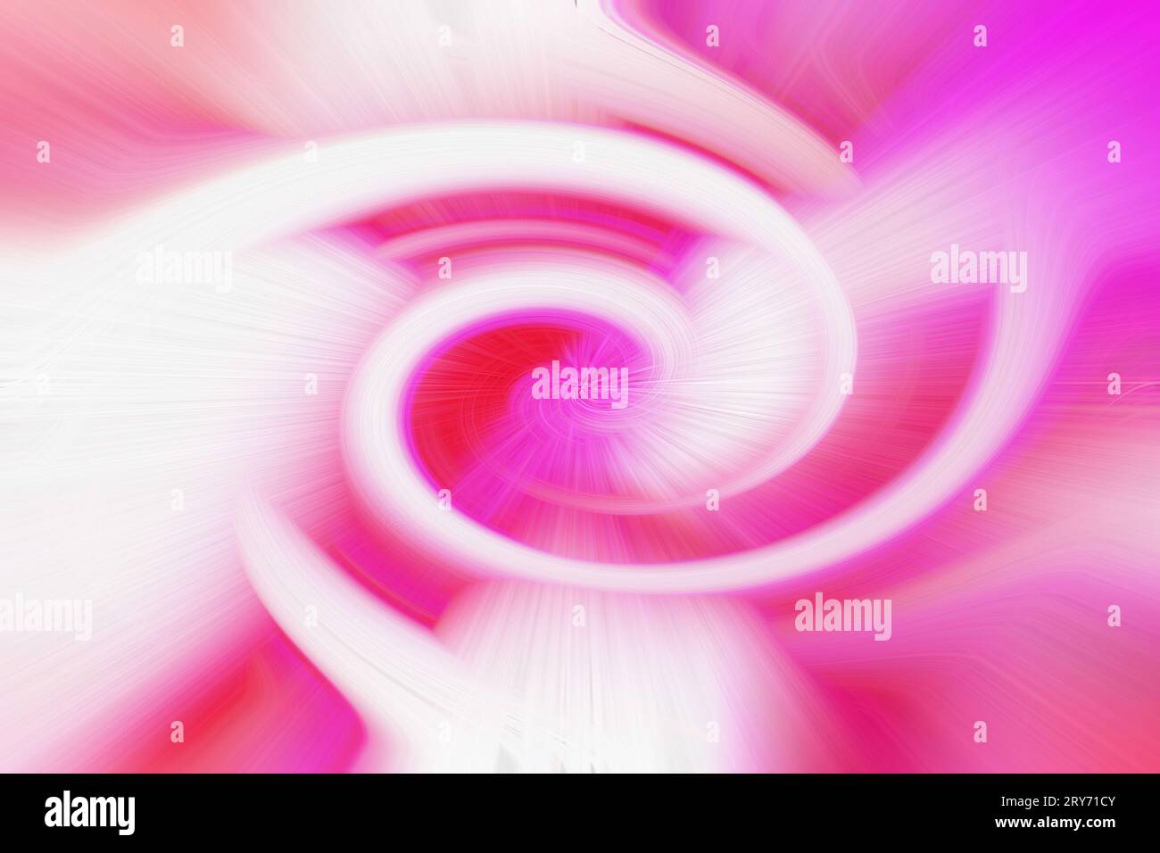 an exploration of cosmic energy finds expression through the dynamic portrayal of galactic purple motion in abstract space Stock Photo