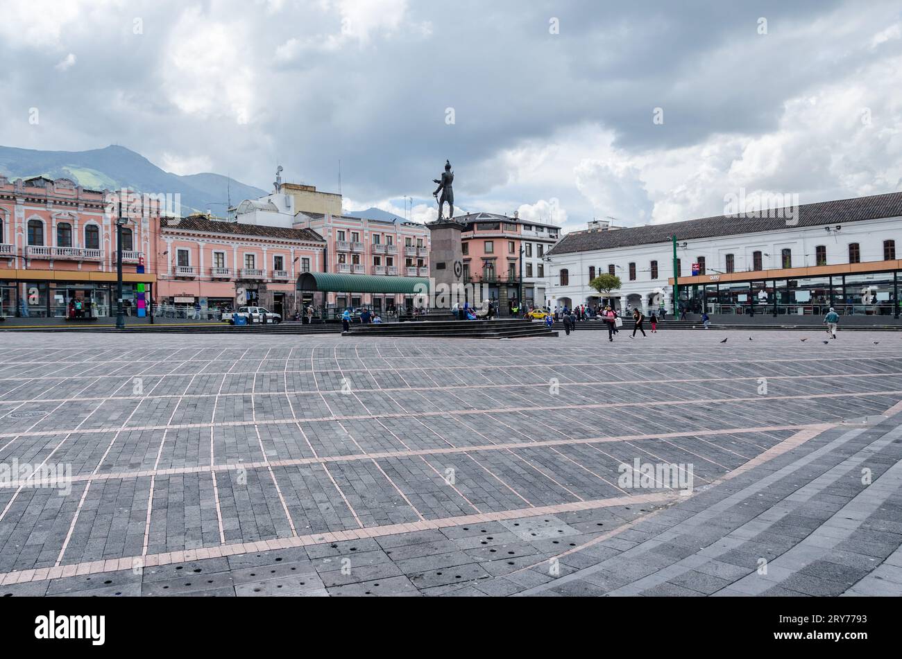 quito city centre, ecuador Stock Photo Alamy