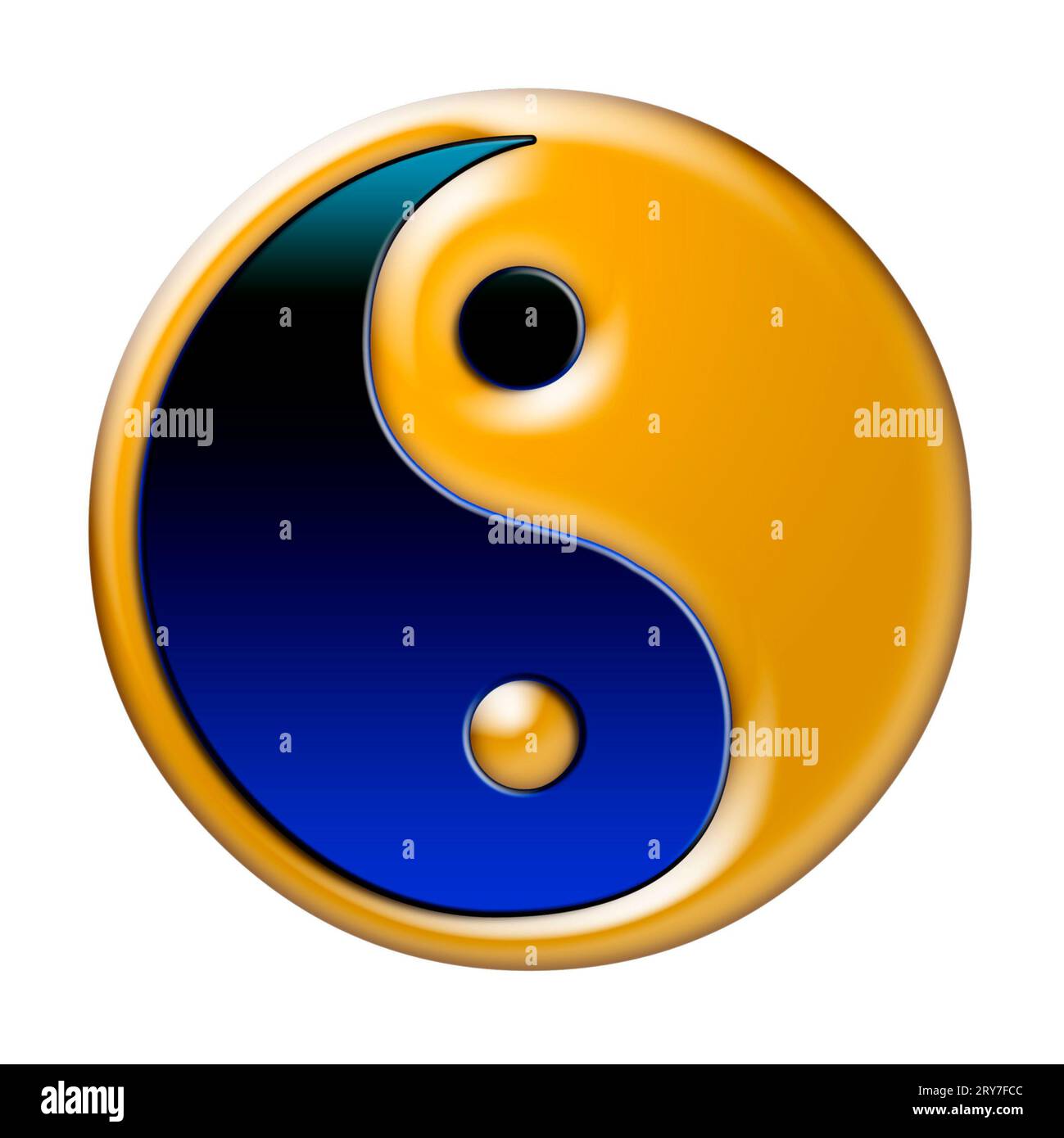 Yin Yang Stock Photo