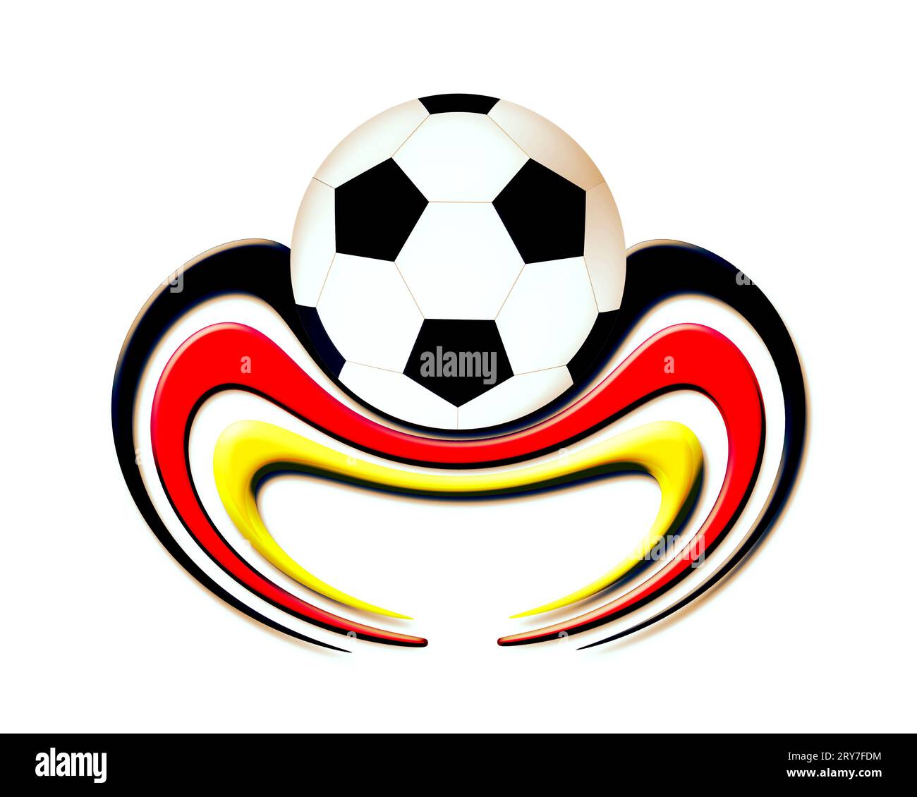 Football Logo Germany Stock Photo