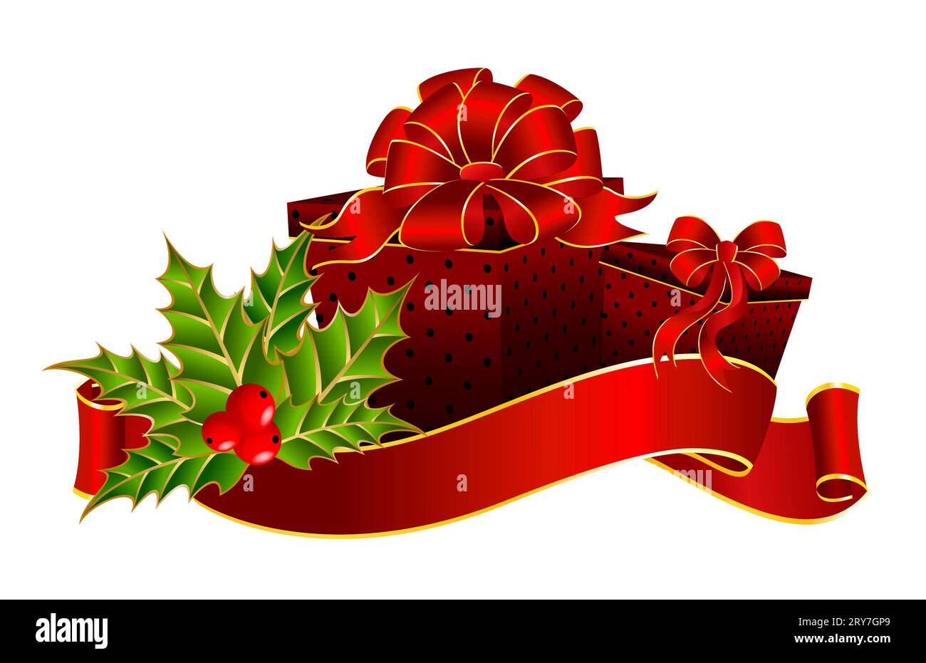 Bright Christmas gifts Stock Photo - Alamy