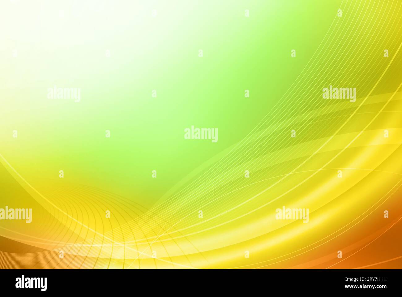 Bright abstract multi-coloured background with curves Stock Photo