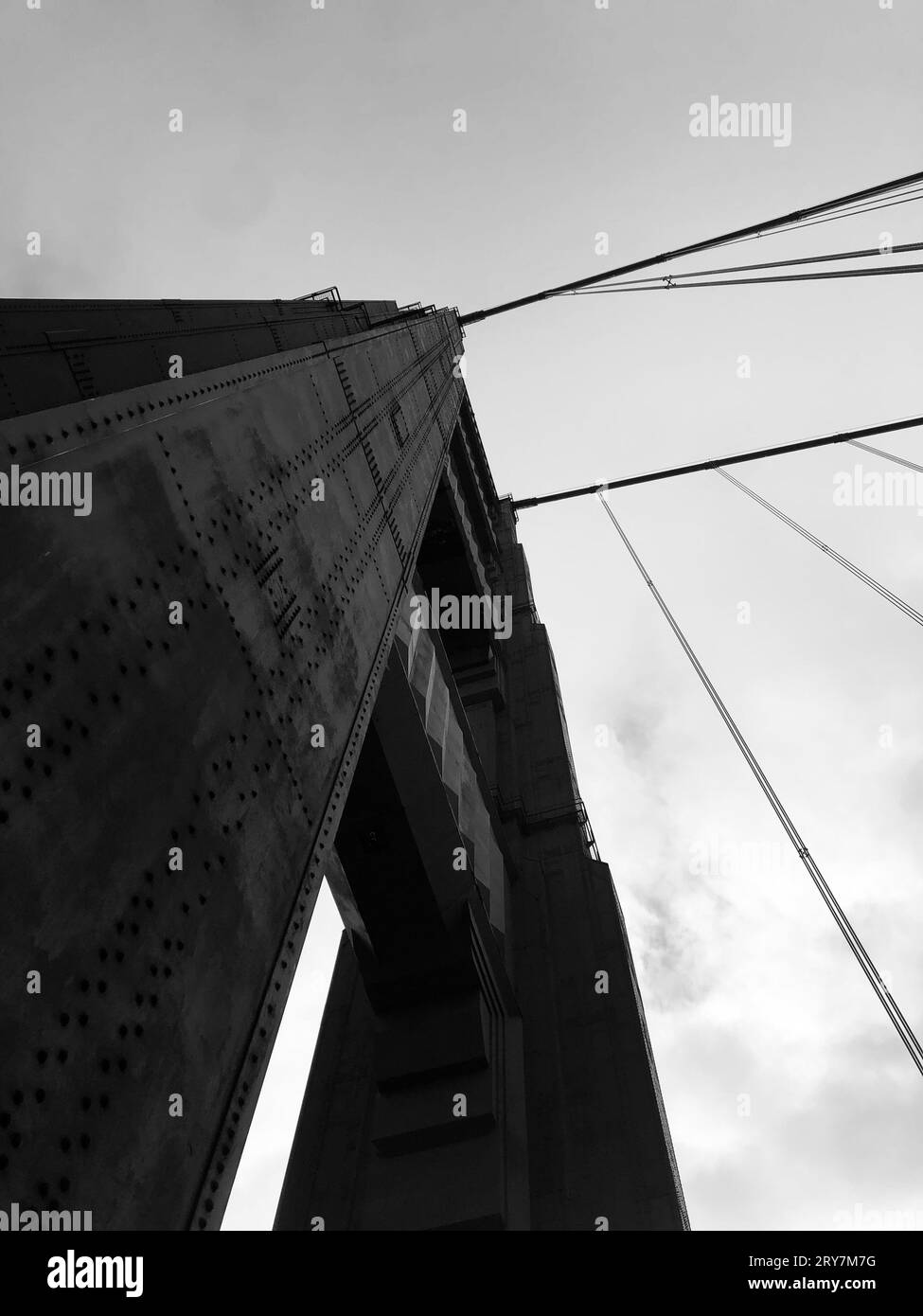 Golden gate bridge Black and White Stock Photos & Images Alamy