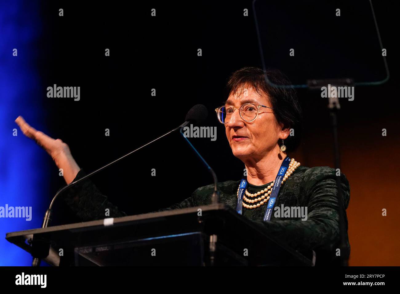 New York, United States. 28th Sep, 2023. New York, New York. Thursday September 28, 2023. Nancy Rivera Brooks during 2023 Gerald Loeb Awards hosted by UCLA Anderson School of Business, held at Capitale in New York City, Thursday, September 28, 2023. Photo Credit: Jennifer Graylock/Alamy Live News Stock Photo