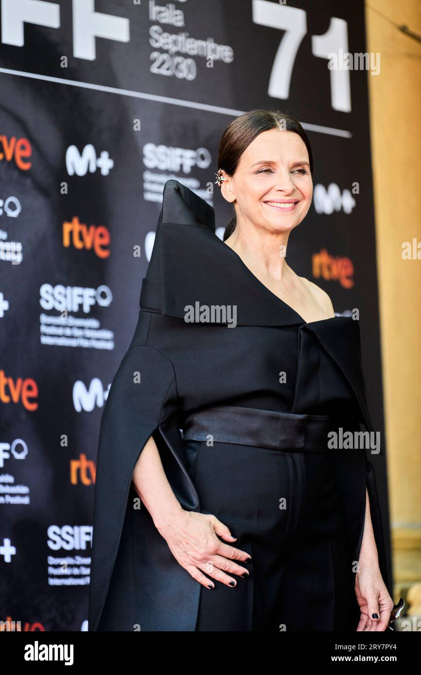 September 29, 2023, Donostia / San Sebastian, Euskadi, Spain: Juliette