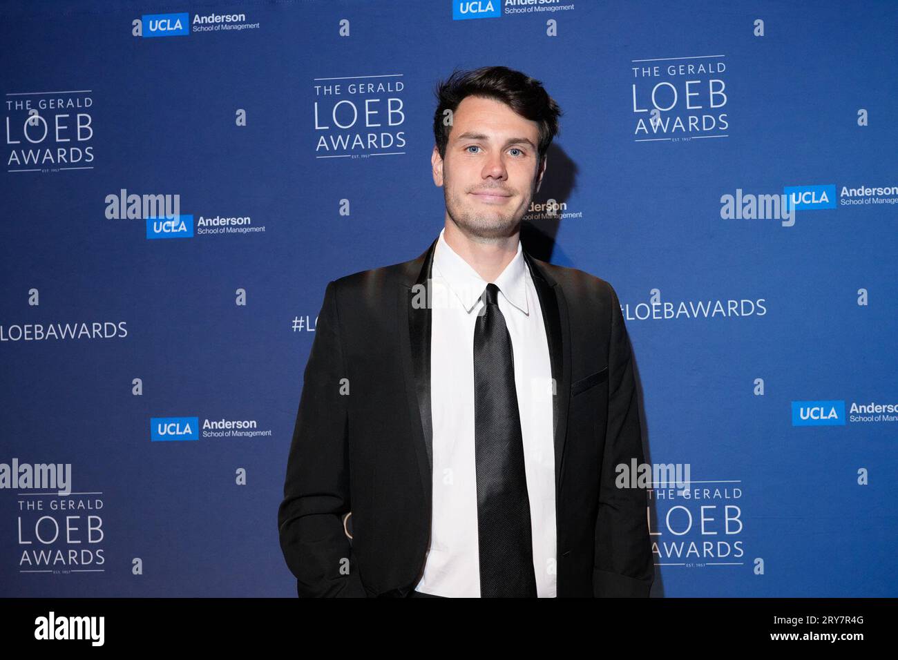 New York, United States. 28th Sep, 2023. New York, New York. Thursday September 28, 2023. Sam Joiner during 2023 Gerald Loeb Awards hosted by UCLA Anderson School of Business, held at Capitale in New York City, Thursday, September 28, 2023. Photo Credit: Jennifer Graylock/Alamy Live News Stock Photo