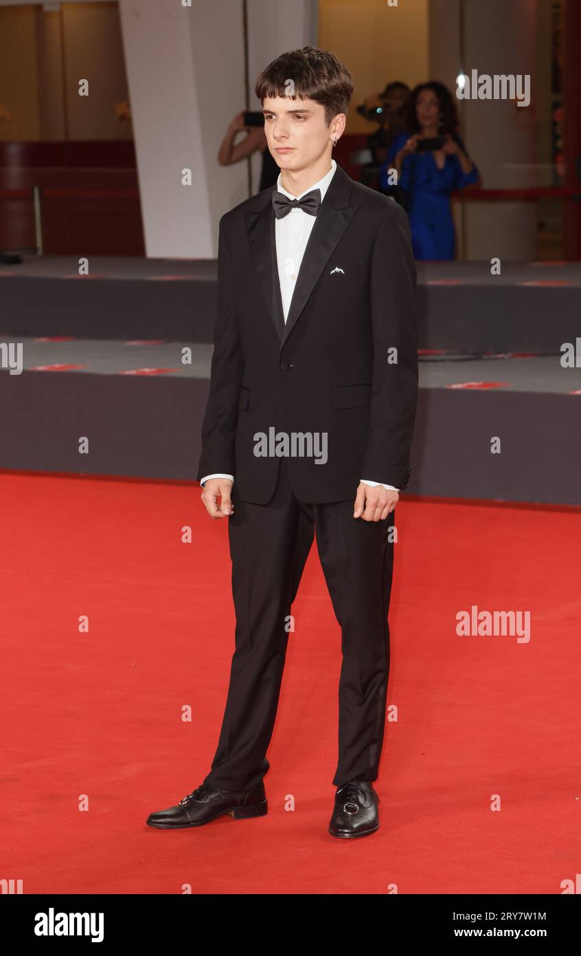 VENICE, ITALY - SEPTEMBER 09: Matias Recalt attend a red carpet for the ...