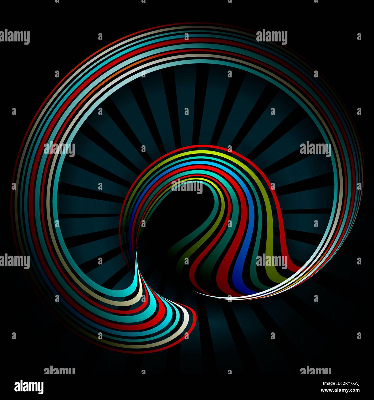 Blue ribbon graphic hi-res stock photography and images - Alamy