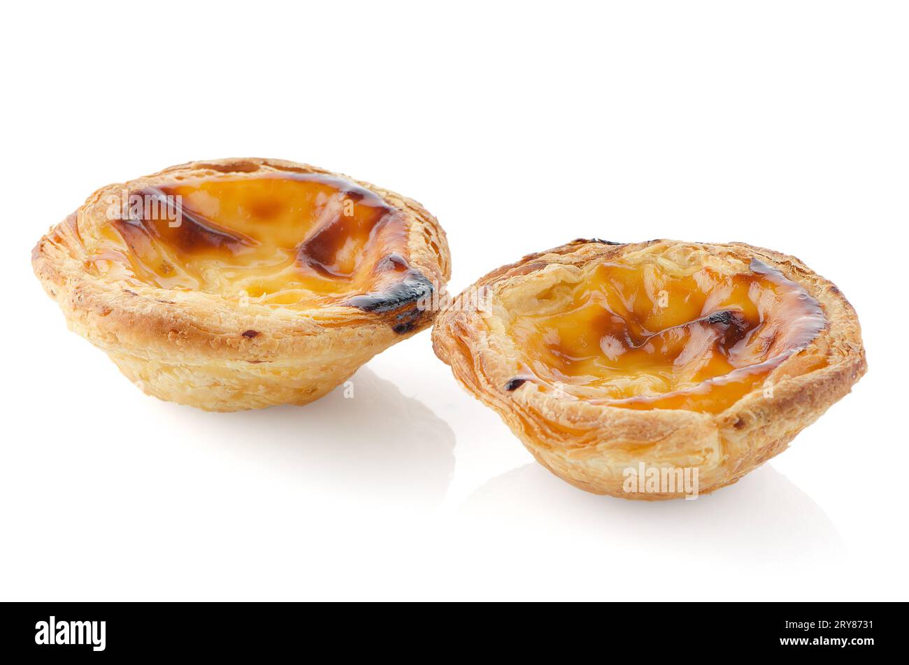 Pasteis de nata Stock Photo - Alamy