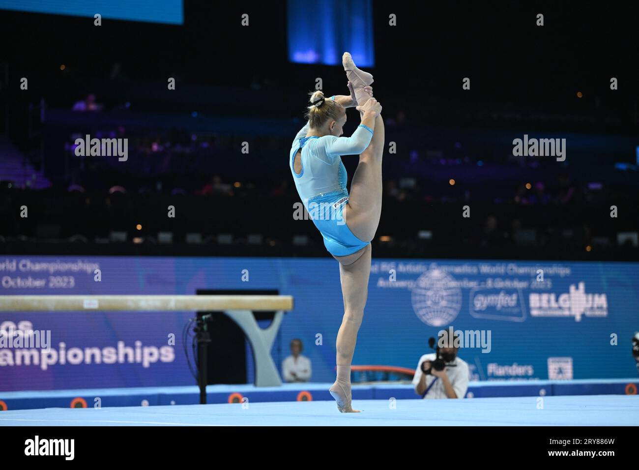 Antwerp, Belgium. 28th Sep, 2023. Worlds 23 Antwerp captured at Antwerp