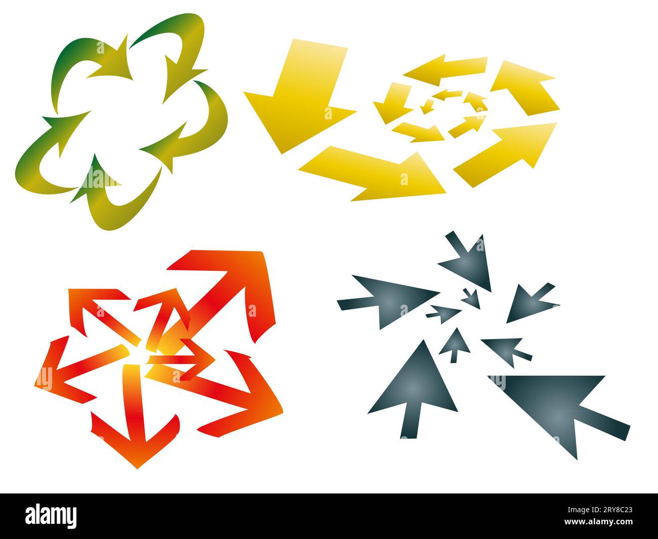 Arrow illustrations hi-res stock photography and images - Alamy