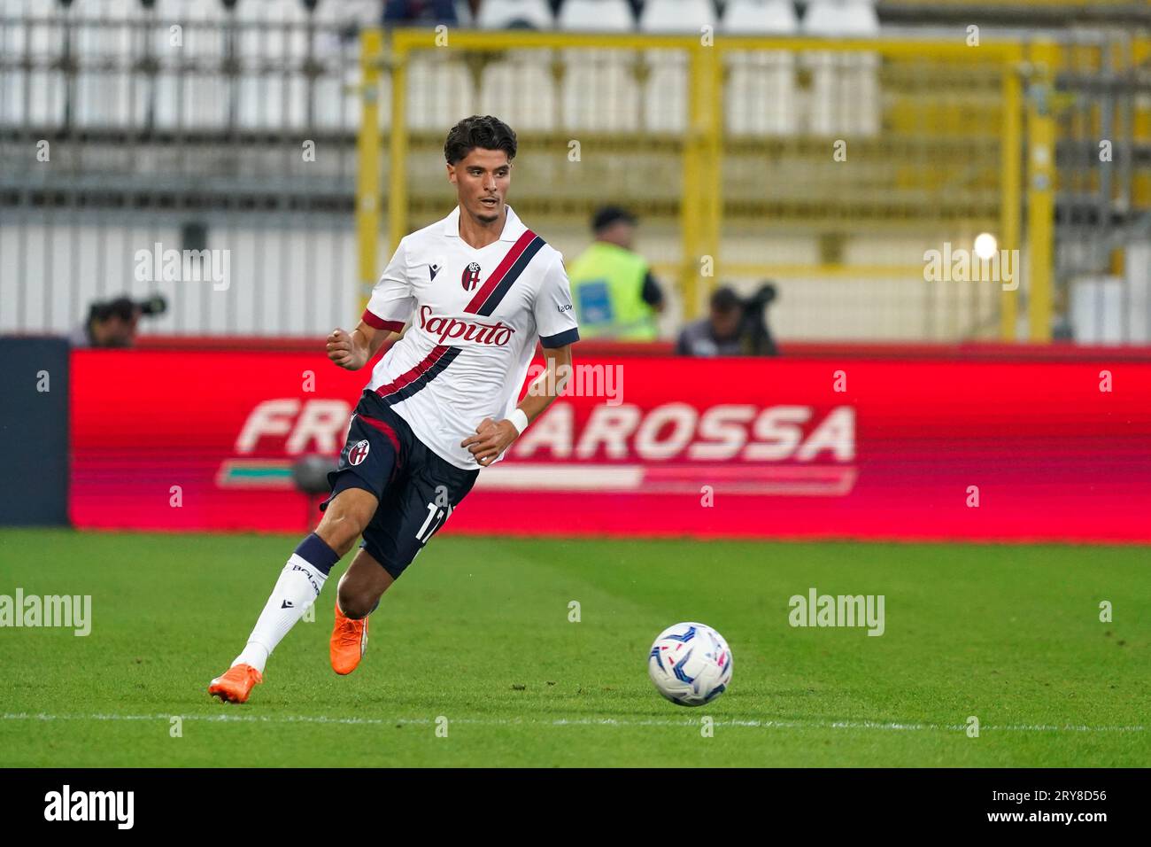 Monza, Italy. 28th Sep, 2023. Oussama El Azzouzi (17 Bologna FC 1909