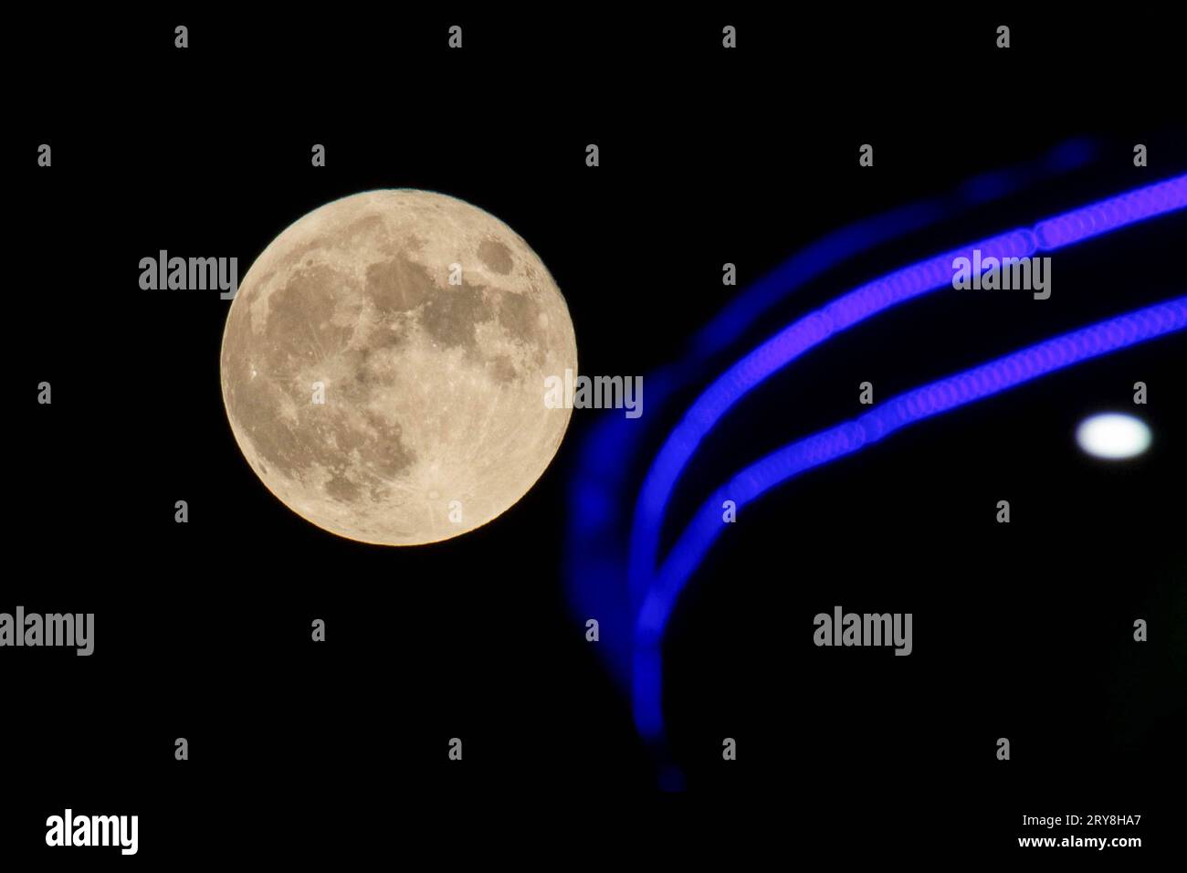 Supermoon in india hi-res stock photography and images - Alamy