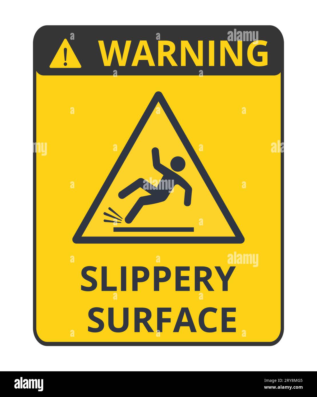 Slippery Surface Symbol Stock Vector Image & Art Alamy