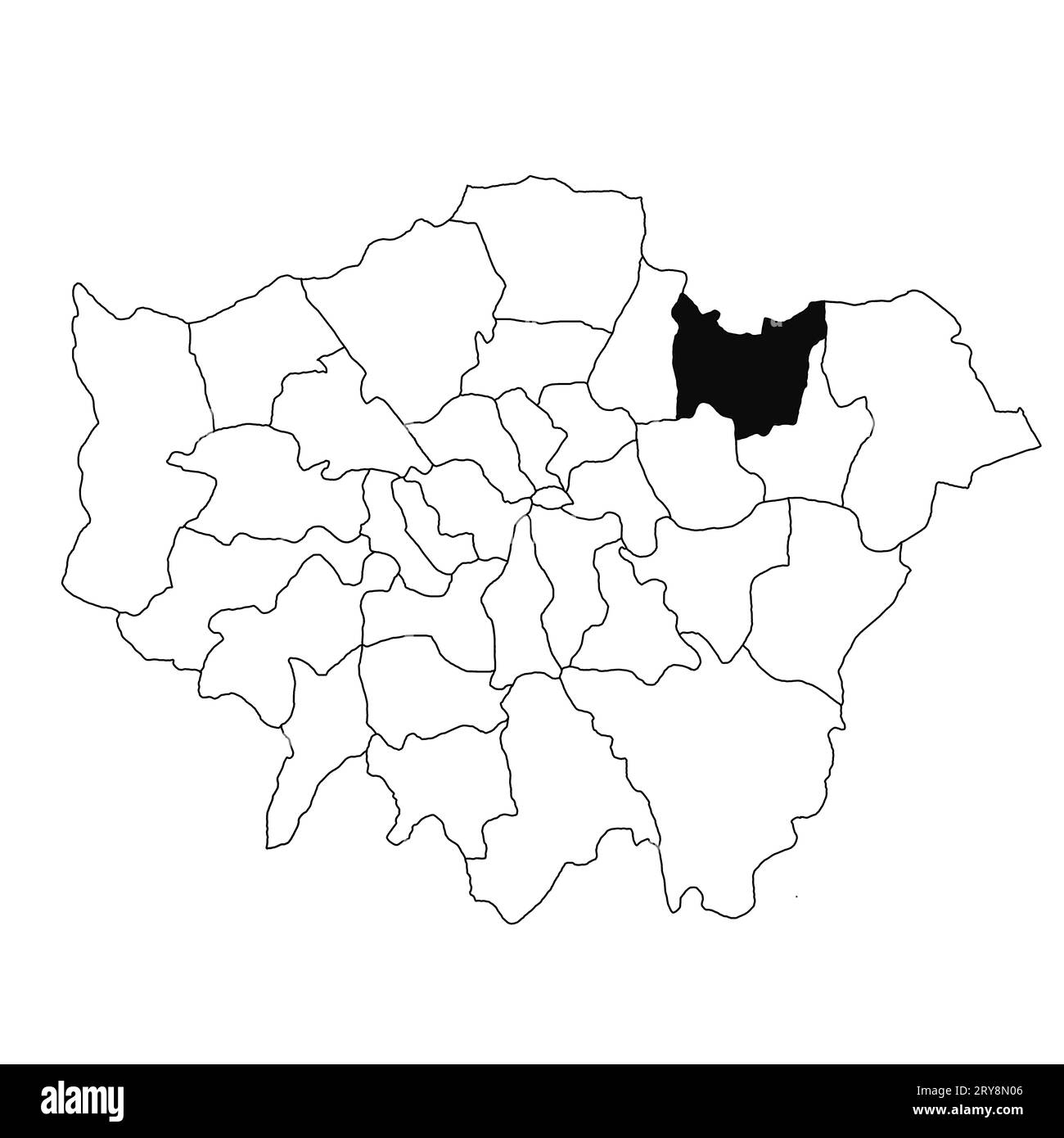 Map of redbridge hires stock photography and images Alamy