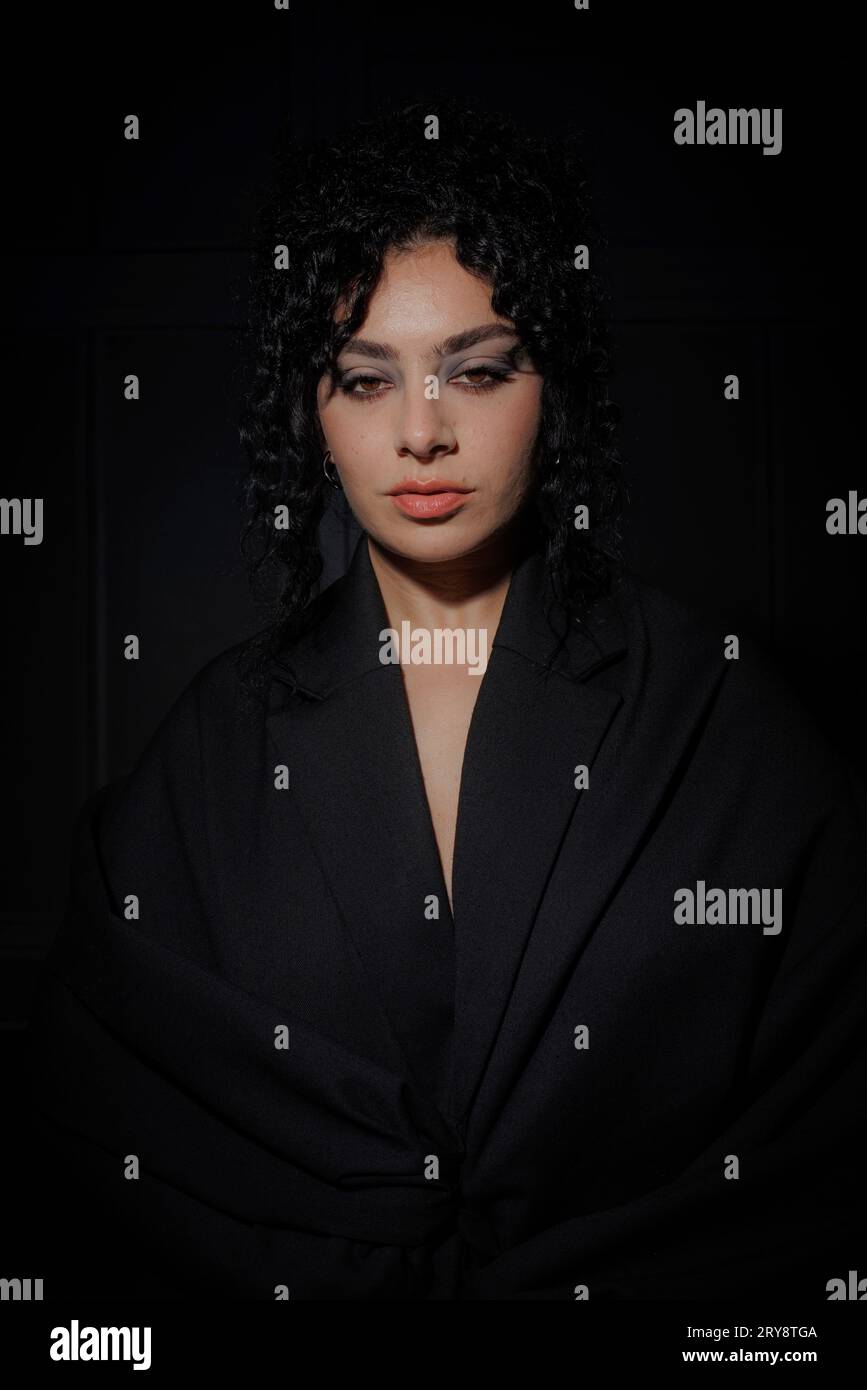 Charli XCX attends the Coperni Spring/Summer 2024 womenswear fashion ...