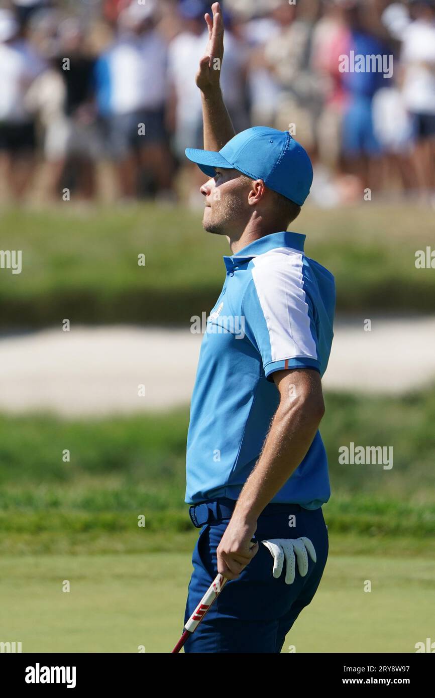 29th September 2023; Marco Simone Golf and Country Club, Guidonia Montecelio, Rome, Italy; The