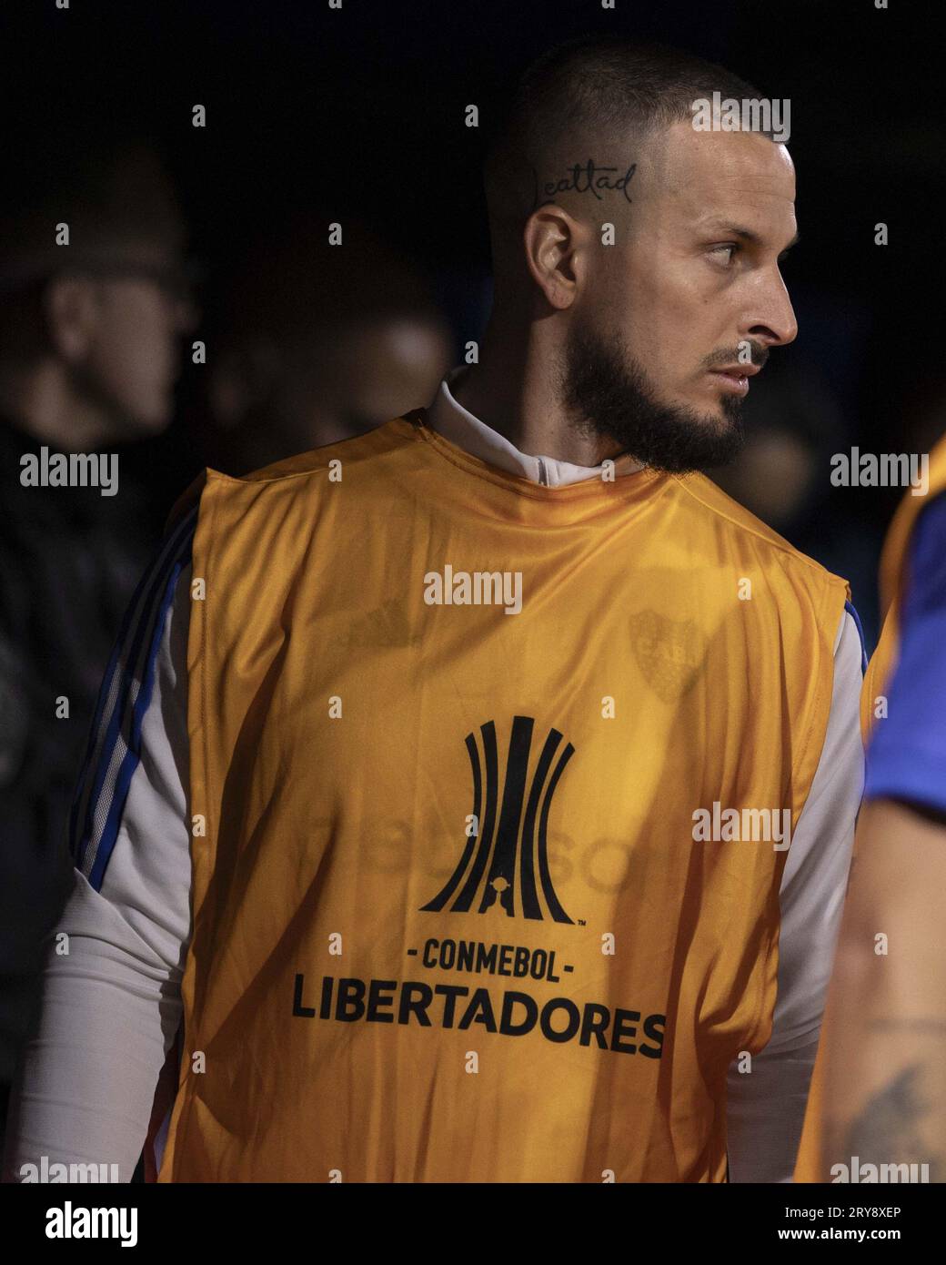 Buenos Aires, Argentina. 11th Mar, 2023. BUENOS AIRES, ARGENTINA - SEPTEMBER 28: Benedetto of Boca Juniors looks on during the match between Boca Juniors and Palmeiras as part of semi-finals of the CONMEBOL Libertadores at Alberto J. Armando Stadium (La Bombonera) on September 28, 2023 in Buenos Aires, Argentina. (Photo by Marco Galvao/Pximages) Credit: Px Images/Alamy Live News Stock Photo
