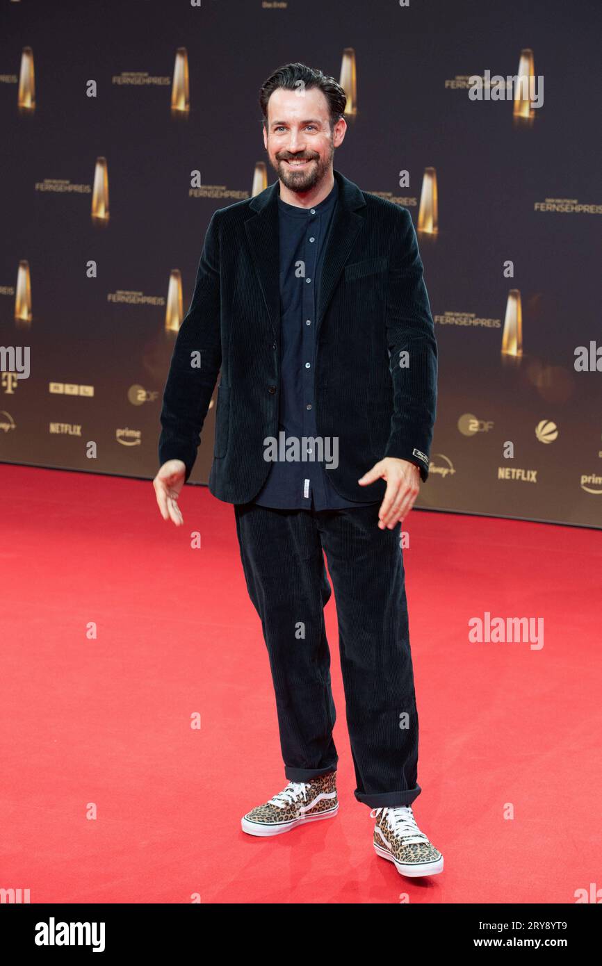 Jan KOEPPEN, Köppen, Moderator, Roter Teppich, Red Carpet Show, Ankunft