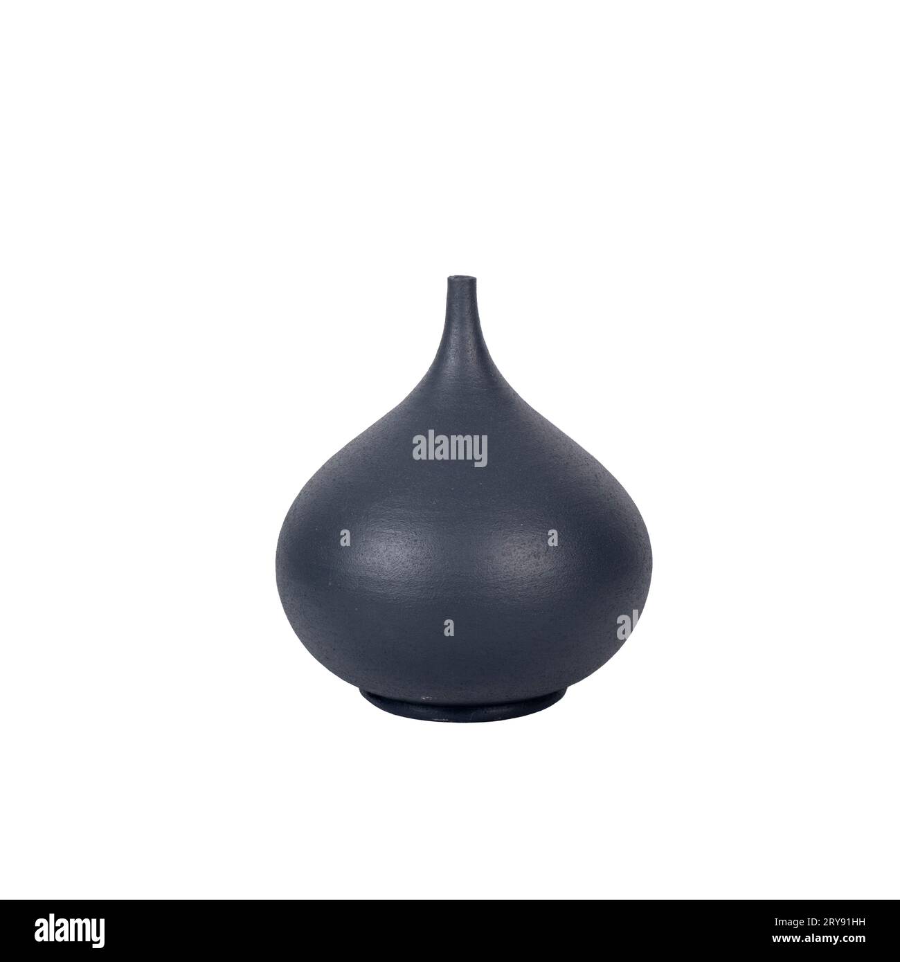 trendy design decorative ceramic vase isolated on white background ...