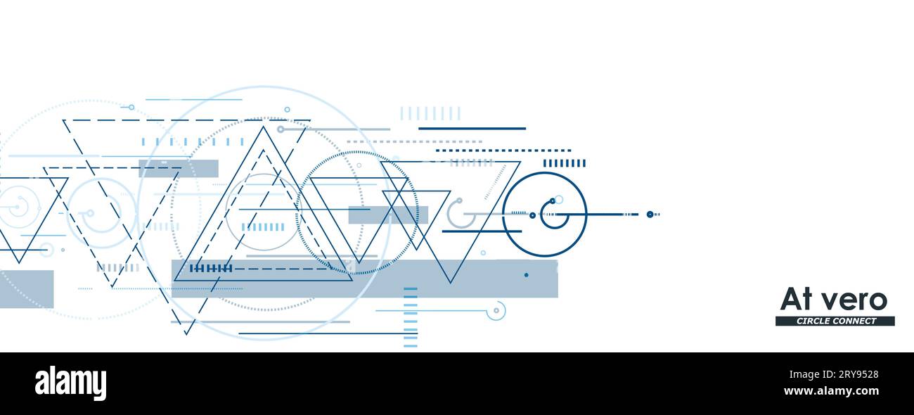 Dynamic Inverted Triangle Layout Dynamic triangles background. Vector composition with abstract elements ...