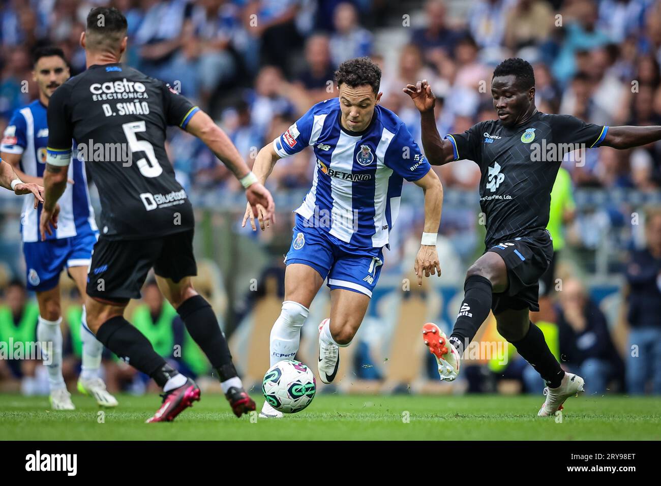 Pepê, FC Porto player in action during the game, FC Porto vs Arouca FC