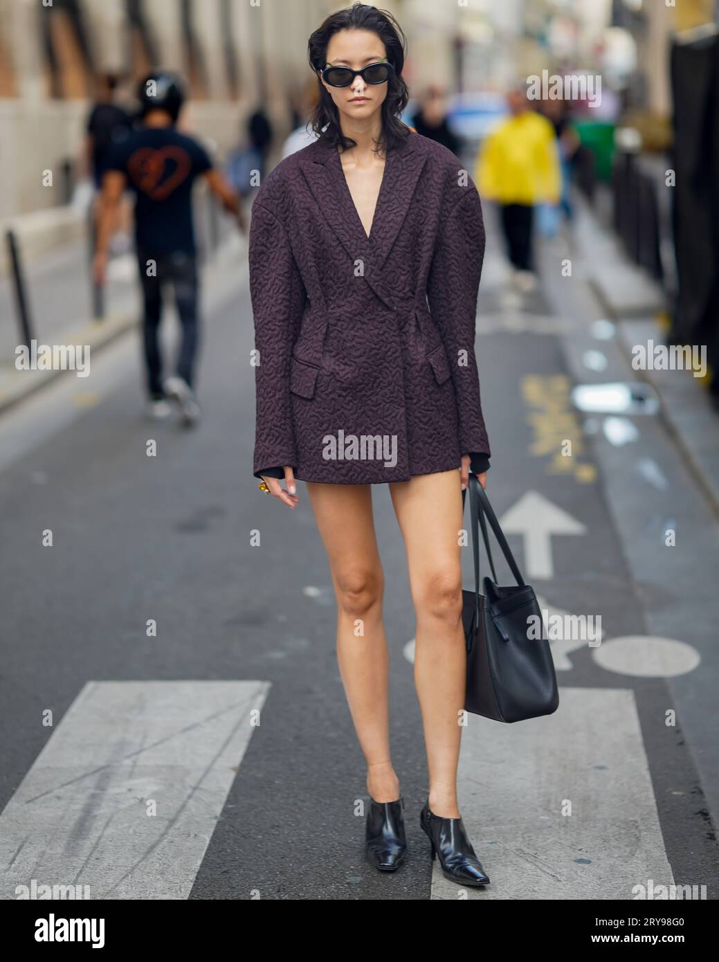 Paris Fashion Week Acne Studios SS24 Stock Photo