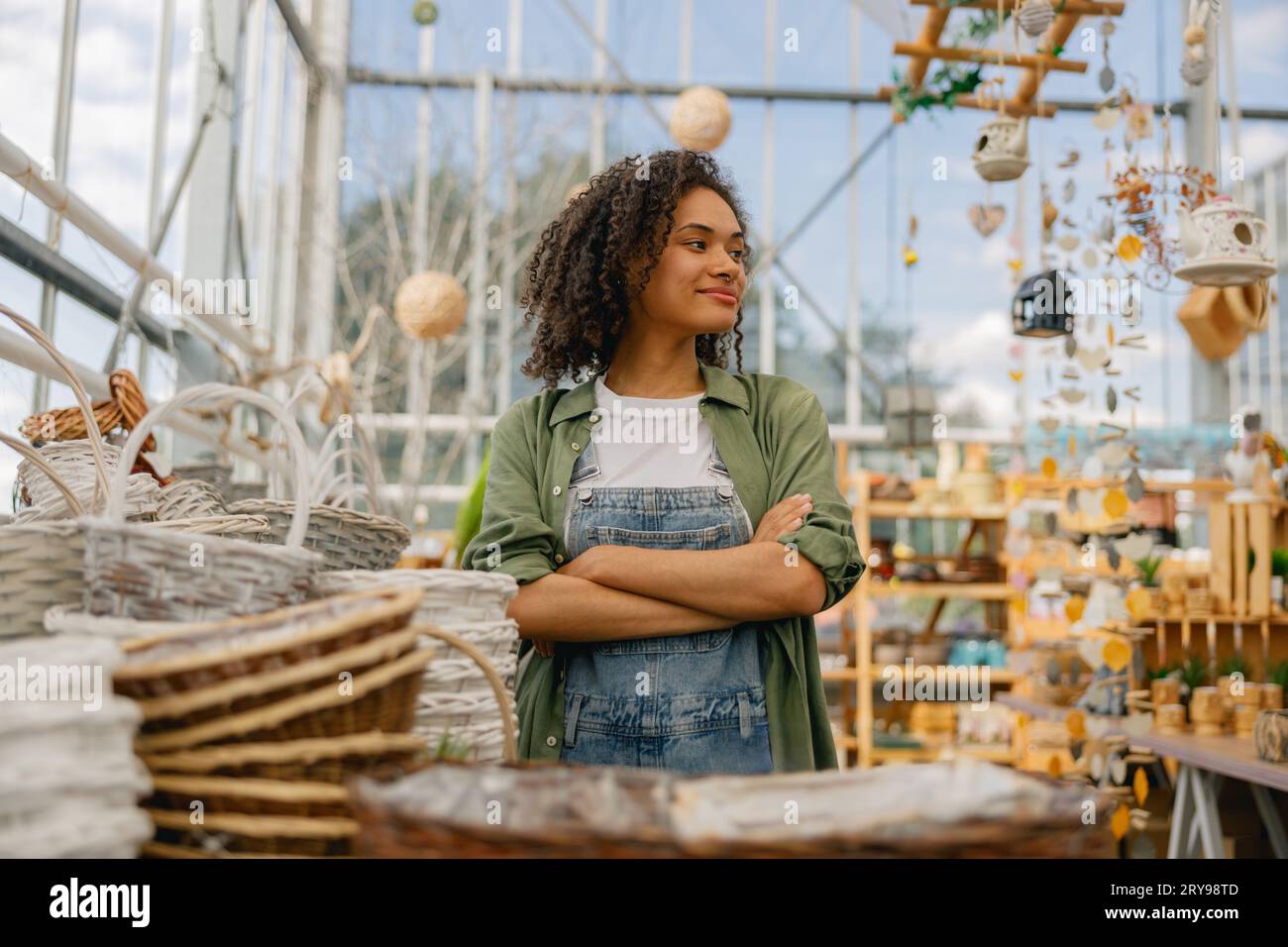 Portrait garden center manager hi-res stock photography and images - Alamy