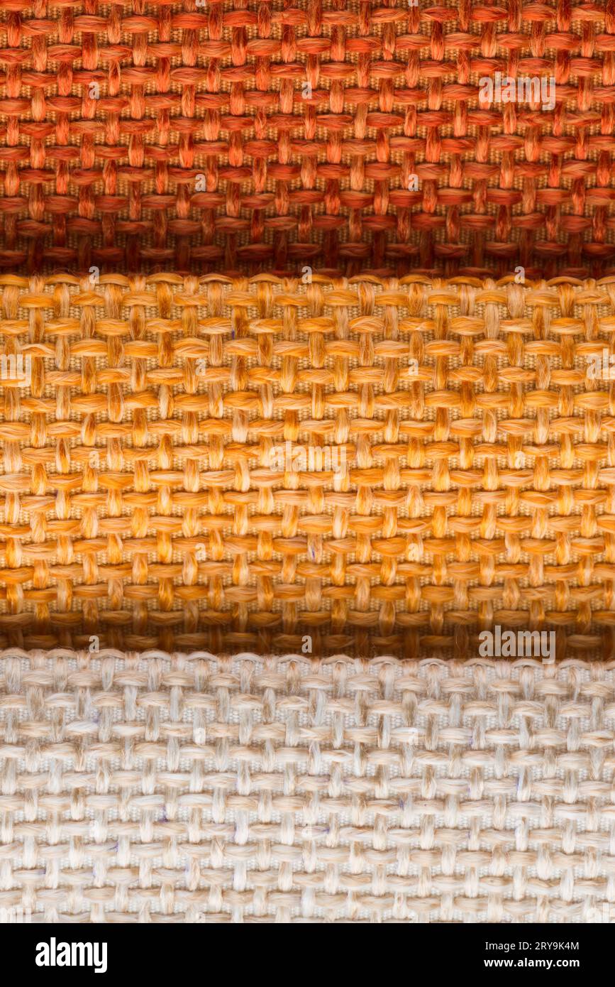 Multi color fabric texture samples Stock Photo - Alamy