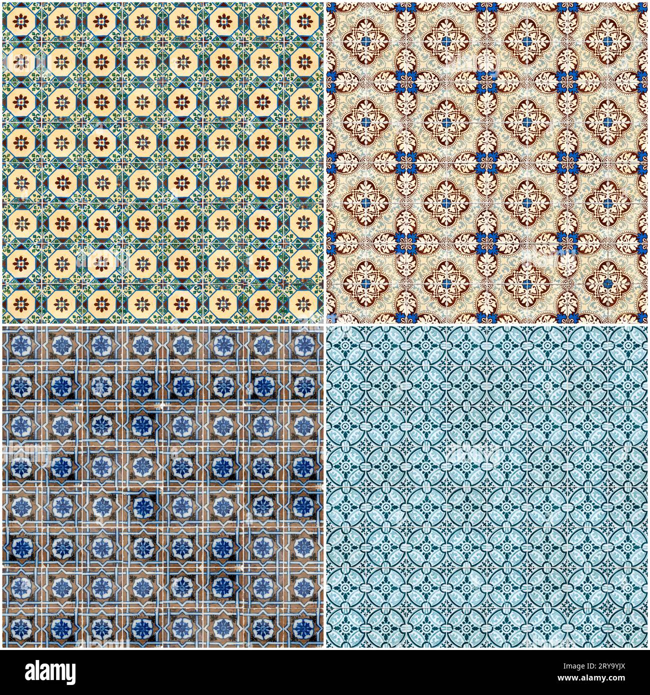 Ceramic tiles patterns hi-res stock photography and images - Alamy